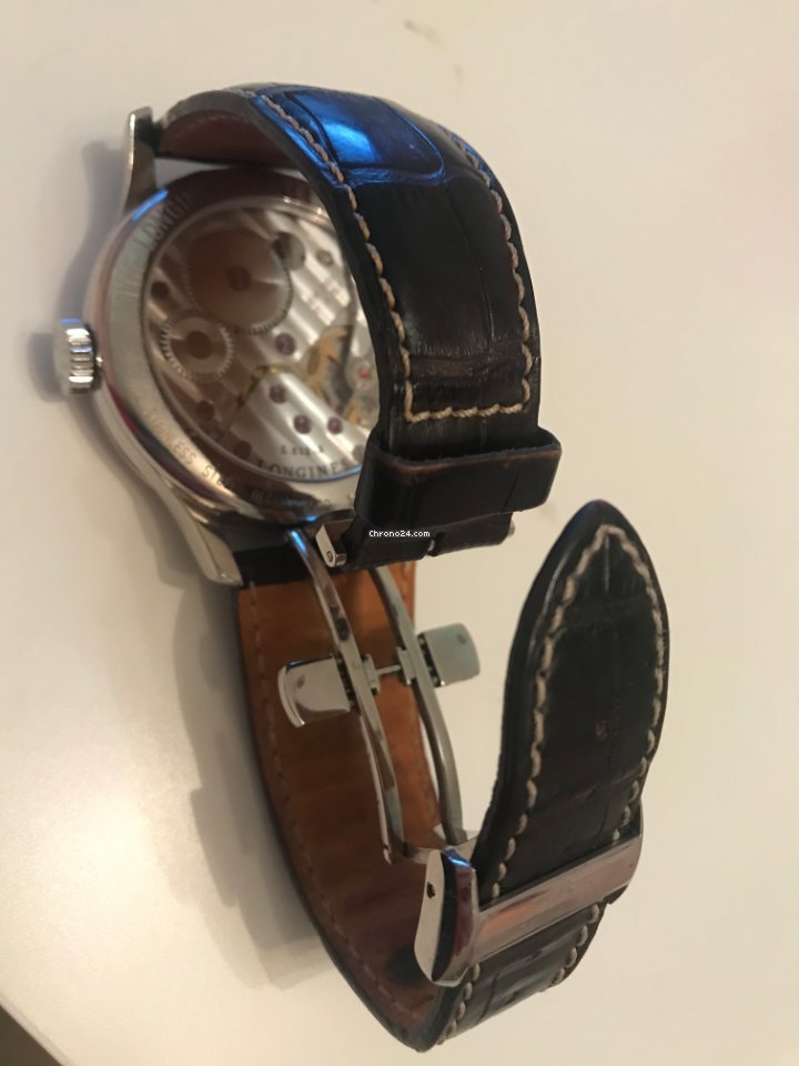 IMG_9081 Longines Master Collection Mens watch Unisex Manual winding Steel L2.640.4.78.3 Replica 7