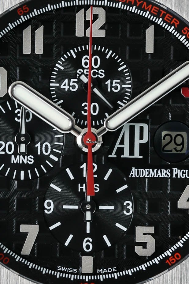 IMG_9081 Audemars Piguet Royal Oak Offshore Chronograph Mens watch Unisex Automatic Steel 26133ST. 00.A101CR.01 Replica 7