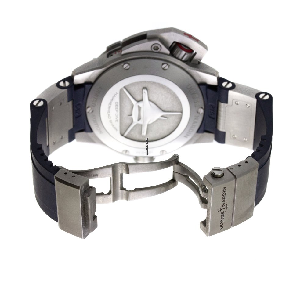 Ulysse Nardin Hammerhead Shark Mens watch Unisex Automatic Titanium 3203-500LE-3 93-HAMMER Replica 7
