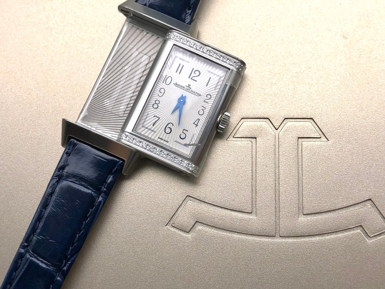 IMG_9081 Jaeger-LeCoultre Reverso Womens watch Quartz Steel Q3288420 Replica 7