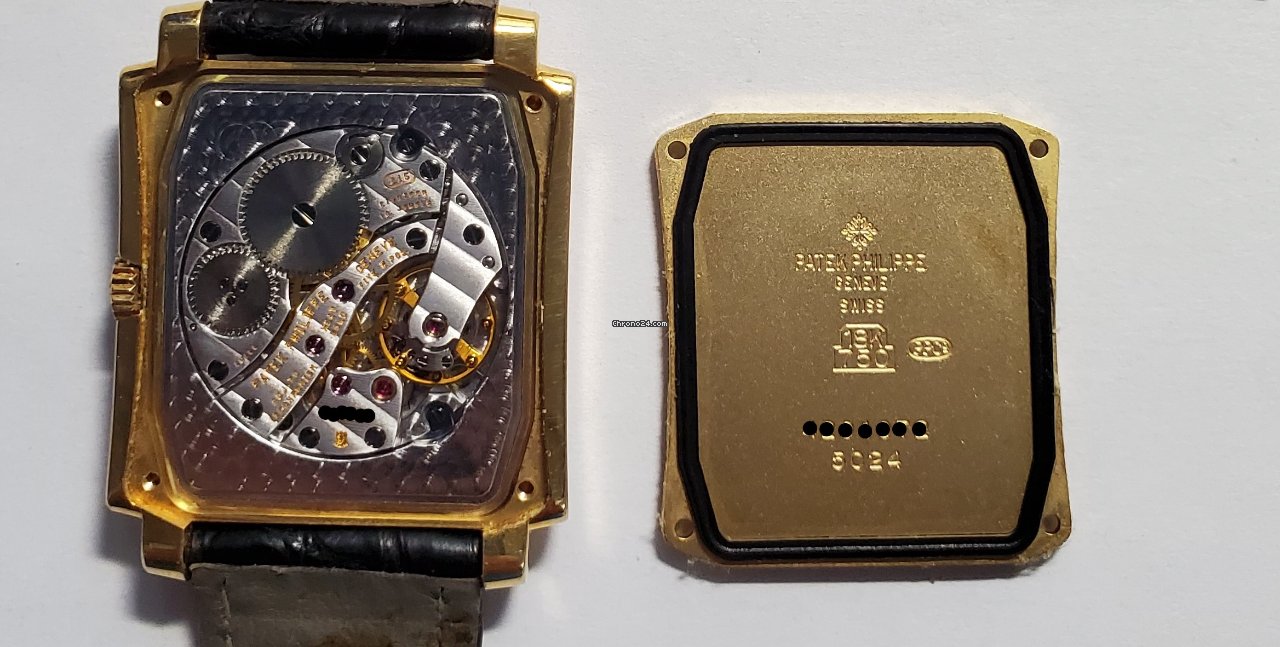 IMG_9081 Patek Philippe Gondolo Mens watch Unisex Manual winding Yellow gold 5024J-001 Replica 7