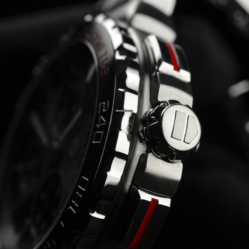 IMG_9081 TAG Heuer Formula 1 Calibre 16 Mens watch Unisex Steel CAU2011-0 Replica 7