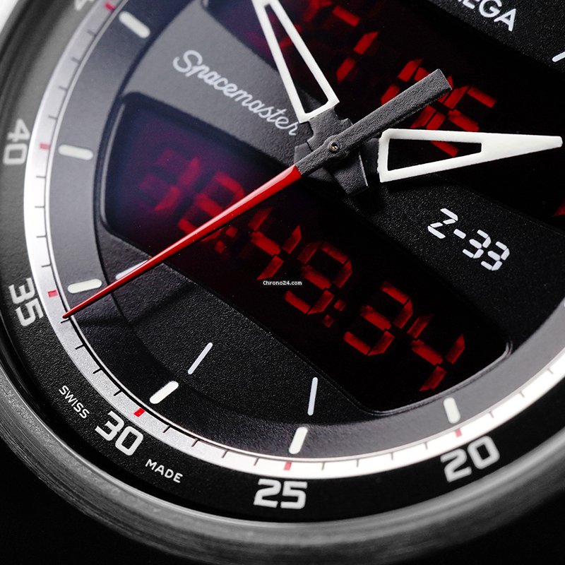 Omega Speedmaster Spacemaster Z-33 Mens watch Unisex Manual winding Titanium 325.92.43.79.01.001 Replica 7