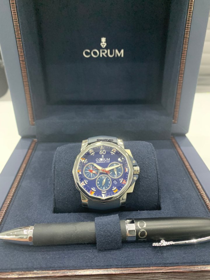 IMG_9081 Corum Admirals Cup Challenger Mens watch Unisex Automatic Steel 984.970.47 F371 PN34 Replica 7