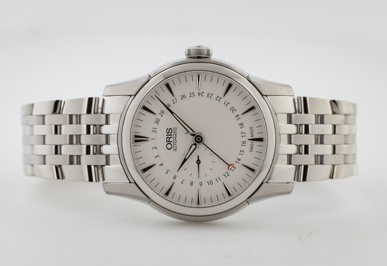 IMG_9081 Oris Artelier Small Second Mens watch Unisex Automatic Steel 01 744 7665 4051-07 8 22 77 Replica 7