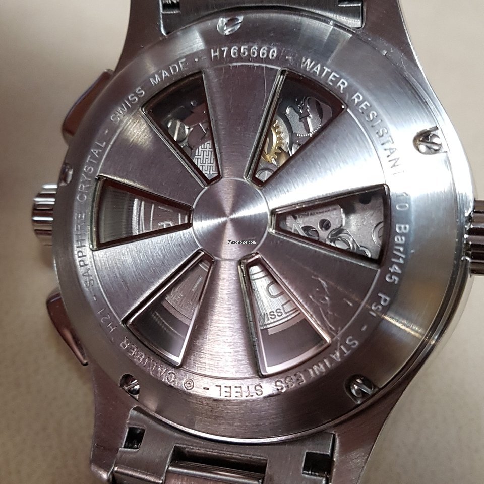 Hamilton Khaki X-Patrol Mens watch Unisex Automatic Steel H76566151 Replica 7