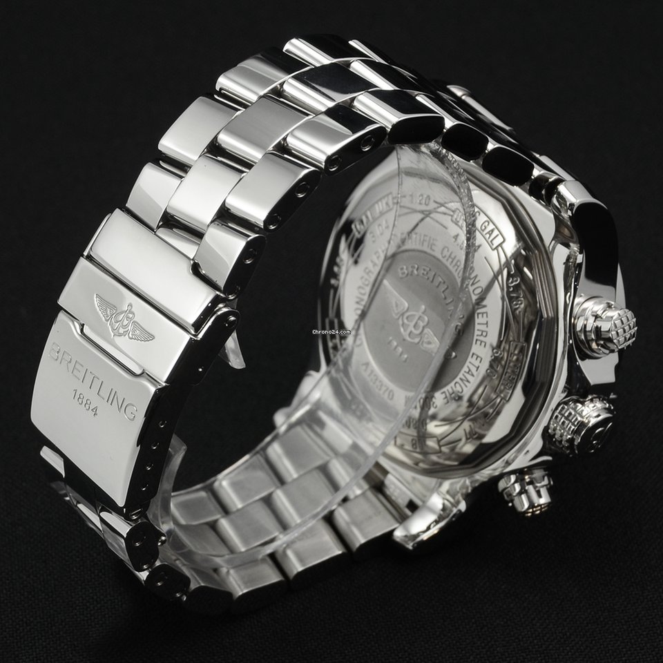 IMG_9081 Breitling Super Avenger Mens watch Unisex Automatic Steel A1337011 B907 135A Replica 7