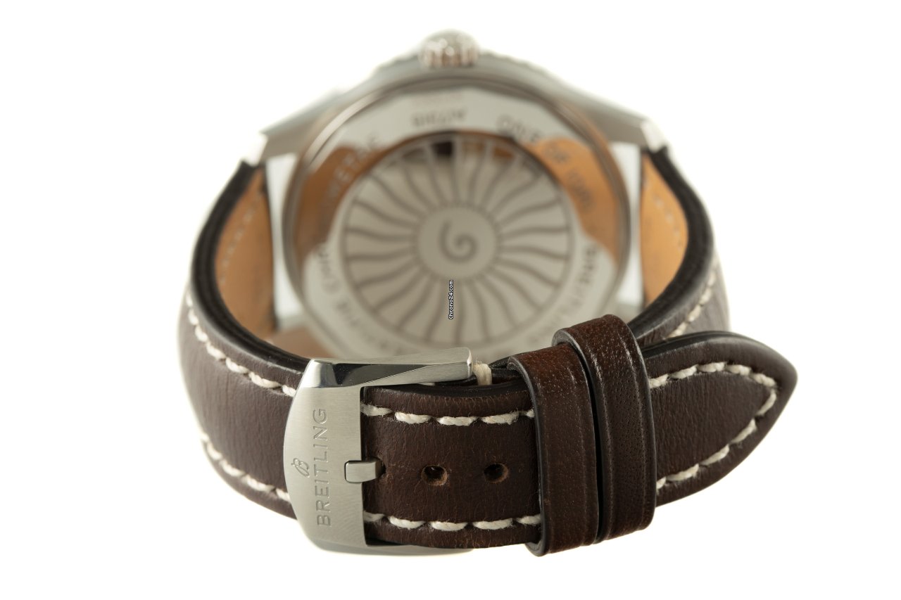 IMG_9081 Breitling Aviator 8 Mens watch Unisex Automatic Steel A17315 Replica 7