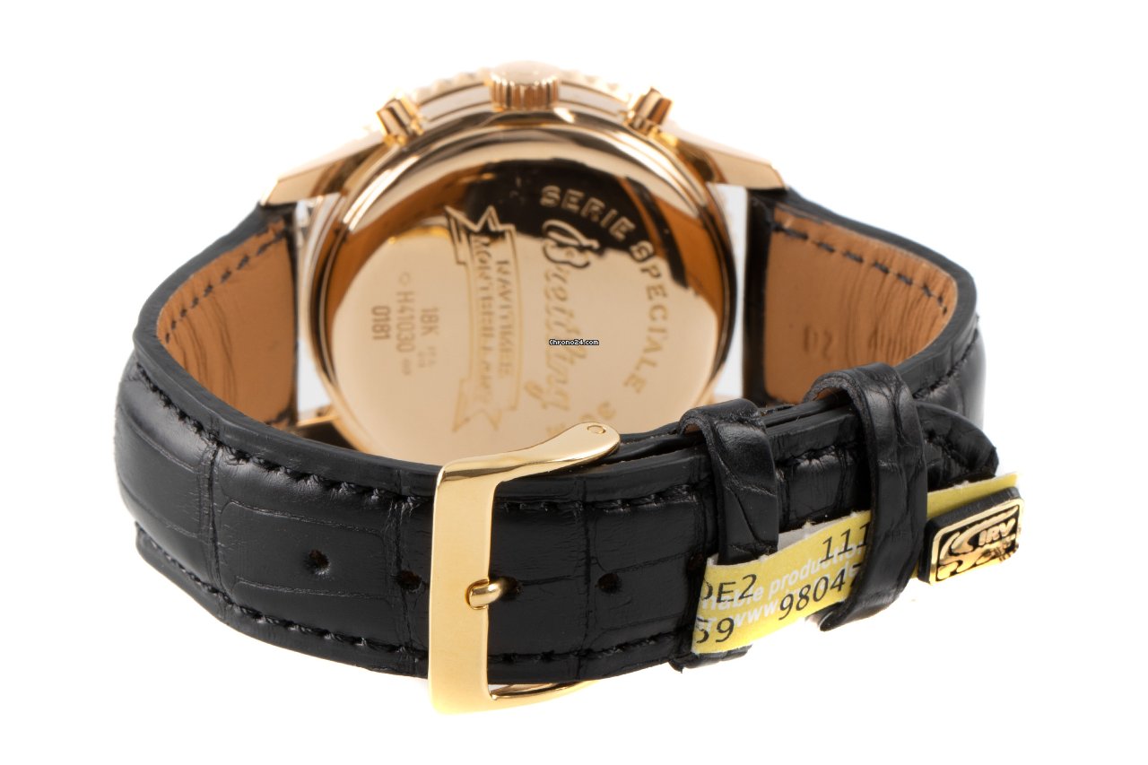 Breitling Montbrillant Mens watch Unisex Automatic Yellow gold H41030 Replica 7