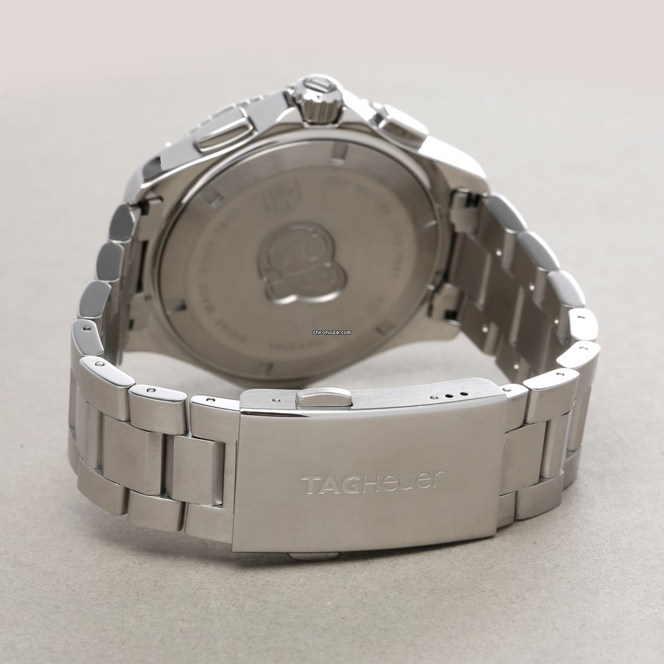 IMG_9081 TAG Heuer Aquaracer 300M Mens watch Unisex Quartz Steel CAN1010 Replica 7