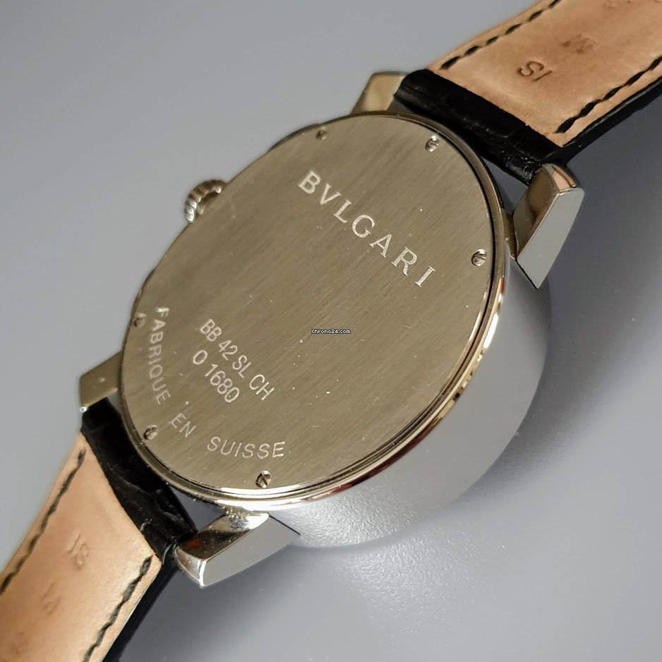 IMG_9081 Bulgari Bulgari Mens watch Unisex Automatic Steel BB42SLCH Replica 7