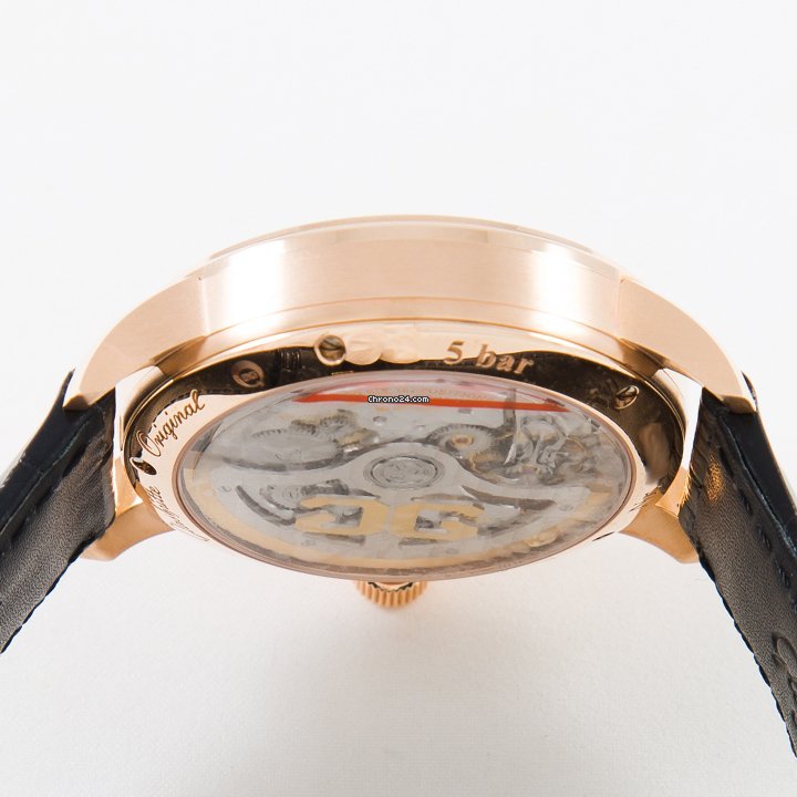 IMG_9081 Glashutte Original Senator Excellence Mens watch Unisex Automatic Rose gold 1-36-03-02-05-01 Replica 7