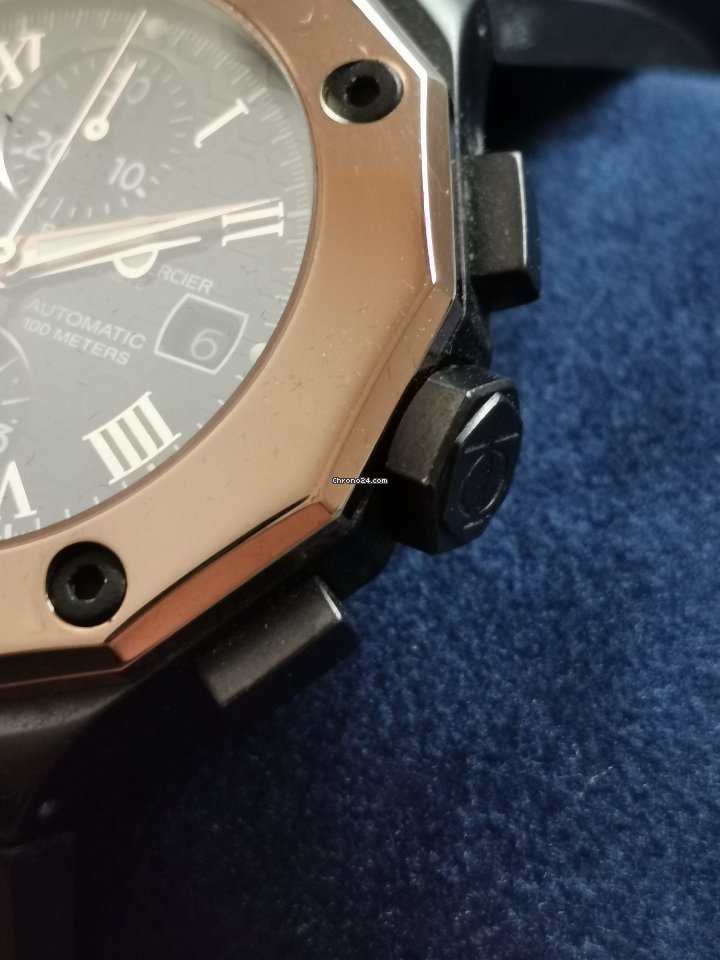 Baume & Mercier Riviera Mens watch Unisex Automatic Rose gold 8712 Replica 7