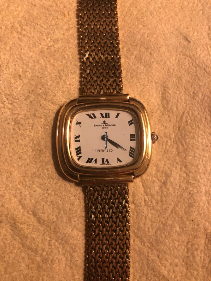 IMG_9081 Baume & Mercier Womens watch Manual winding Yellow gold BM775 Replica 7