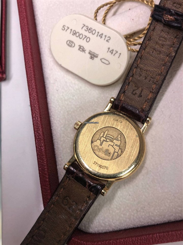 IMG_9081 Omega De Ville Womens watch Quartz Yellow gold 7360.14.12 Replica 7