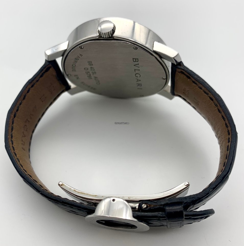 Bulgari Bulgari Mens watch Unisex Automatic Steel BB42SL Replica 7