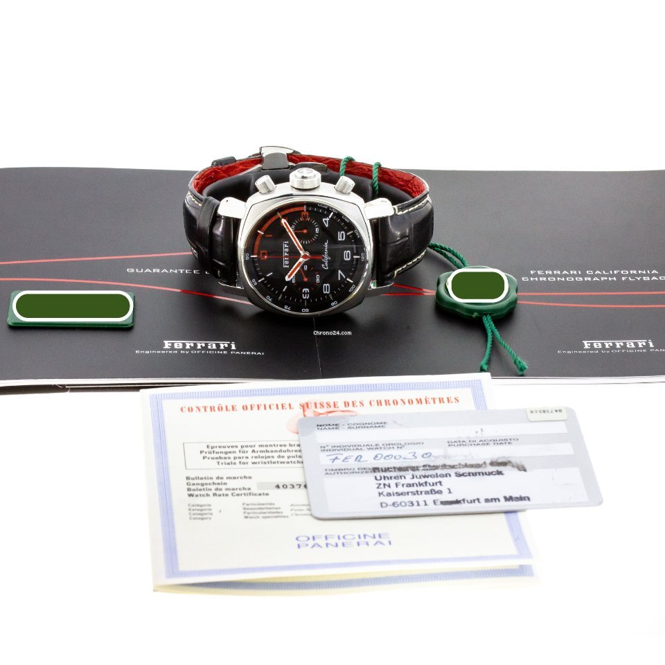 IMG_9081 Panerai Ferrari Mens watch Unisex Automatic Steel FER00030 Replica 7