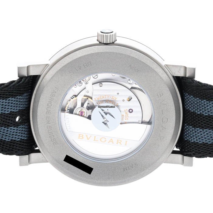 IMG_9081 Bulgari Bulgari Mens watch Unisex Automatic Steel BB41BSF Replica 7