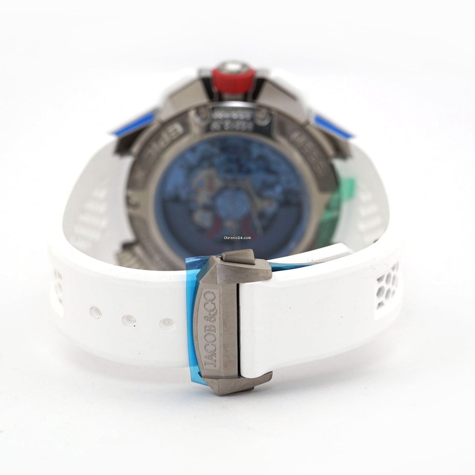 IMG_9081 Jacob & Co. Mens watch Unisex Automatic Titanium EC313.20.PE.LL.K Replica 7