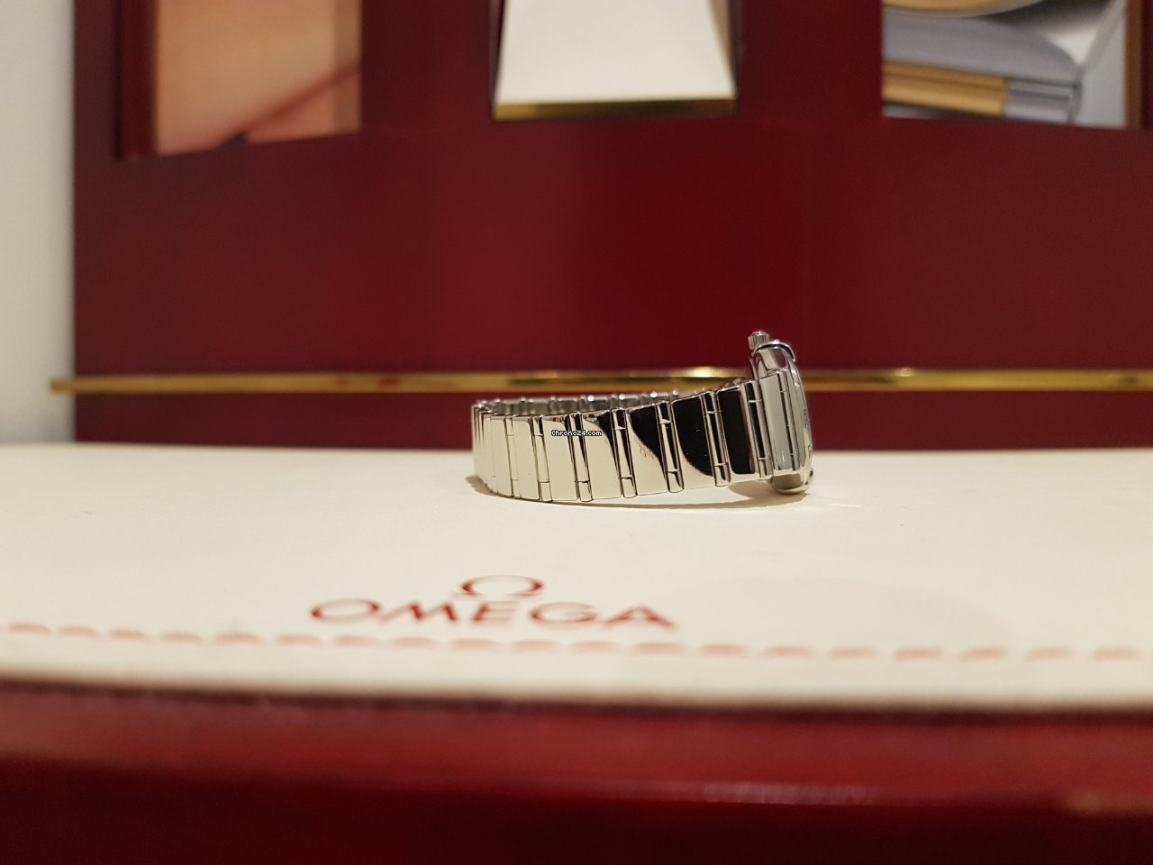 IMG_9081 Omega Constellation Womens watch Quartz Steel 1566.86.00 Replica 7