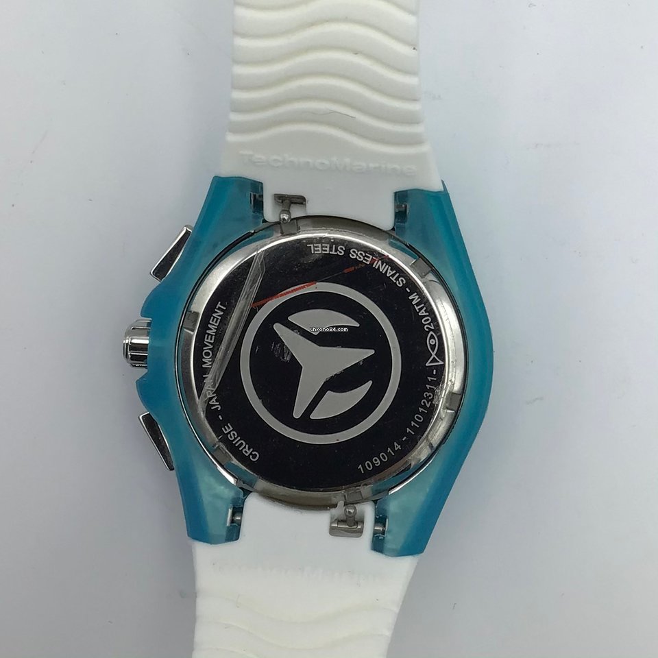 IMG_9081 Technomarine Cruise Mens watch Unisex Quartz Steel 109014 Replica 7