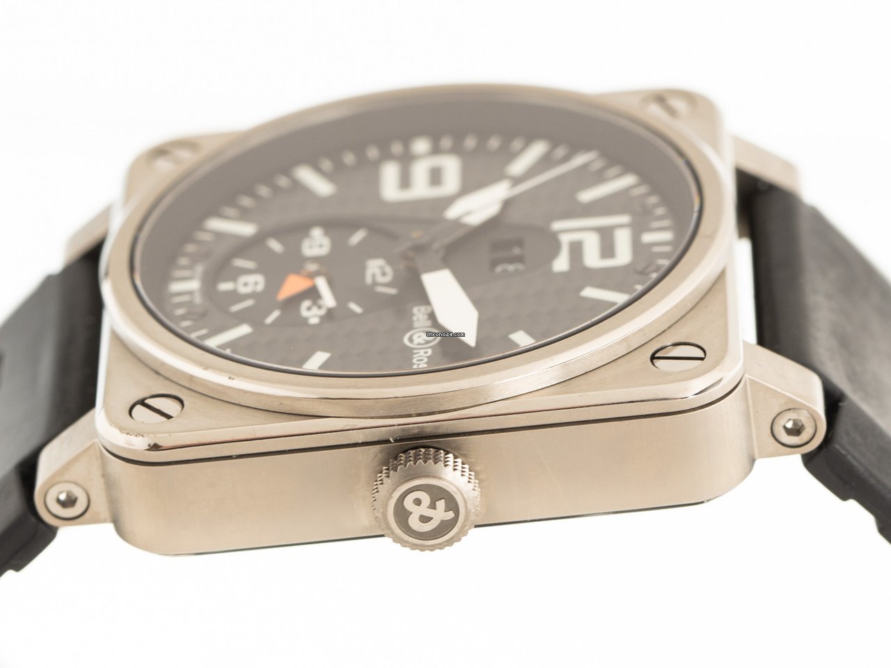 IMG_9081 Bell & Ross BR 03-51 GMT Mens watch Unisex Automatic Titanium BR03.51GMT Replica 7