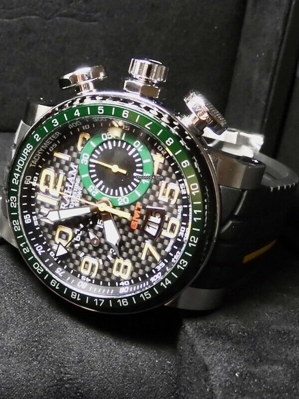 Graham Silverstone Automatic Steel 2BLCH.B33A Replica 7