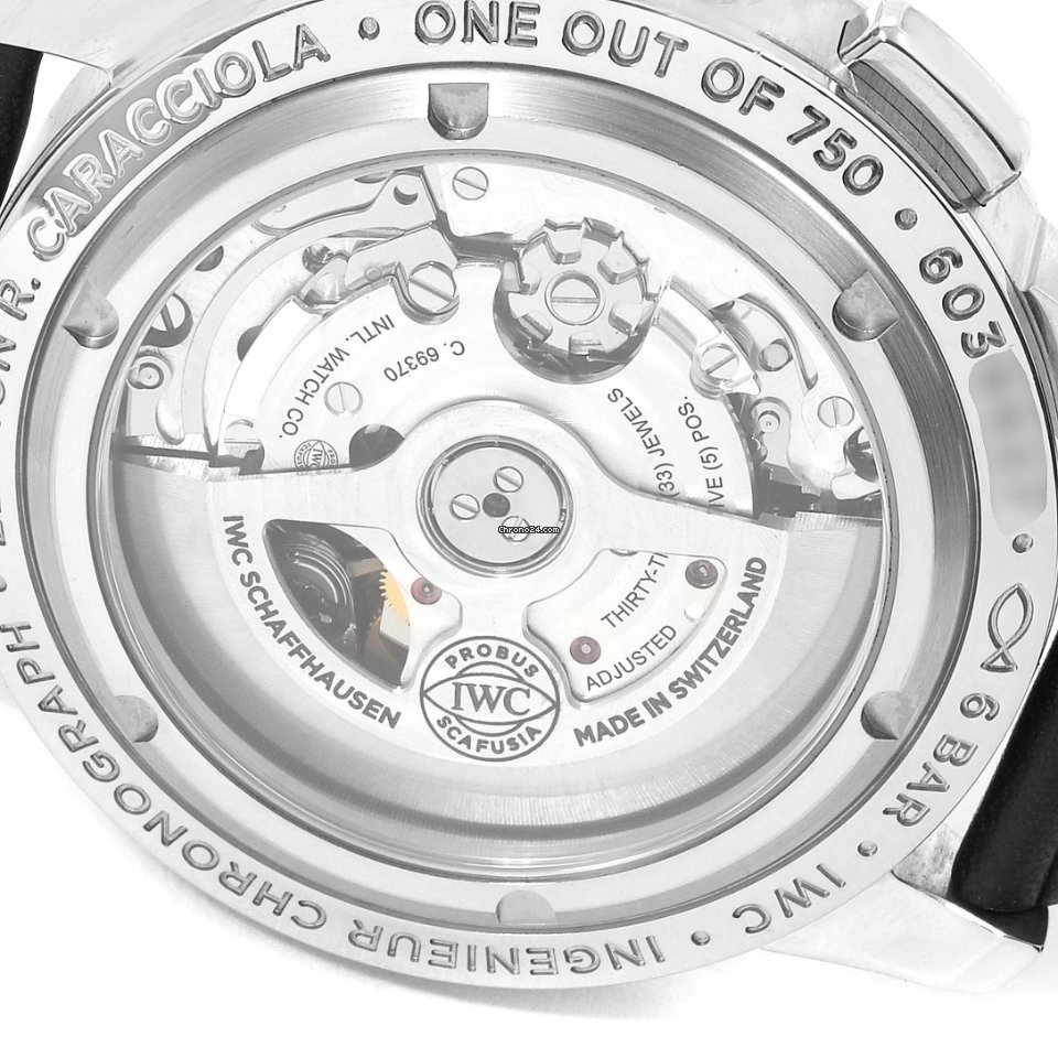 IWC Ingenieur Chronograph Mens watch Unisex Automatic Steel IW380702 Replica 7
