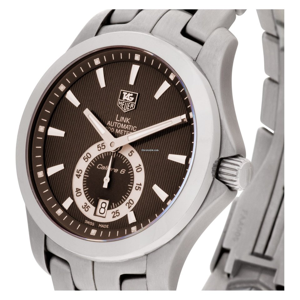 TAG Heuer Link Calibre 6 Mens watch Unisex Automatic Steel WJF211C.BA0570 Replica 7
