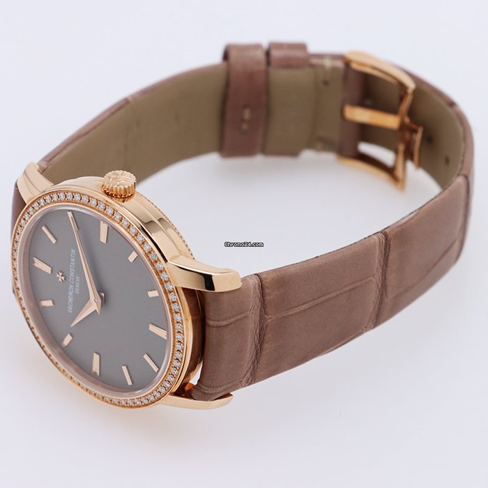 Vacheron Constantin Patrimony Quartz Rose gold 25558 000R-9759 Replica 7