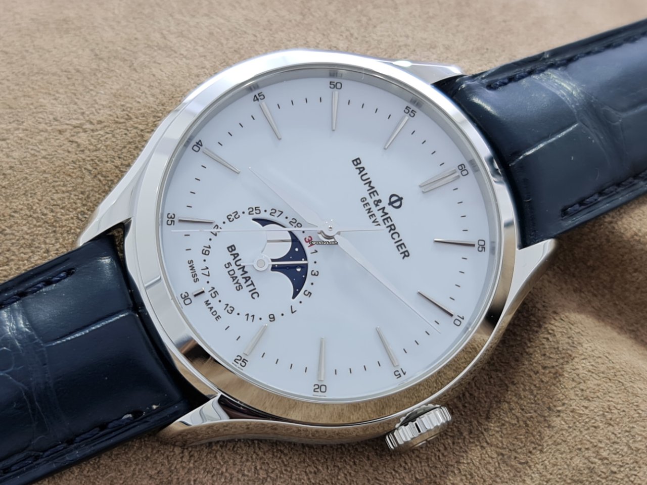 IMG_9081 Baume & Mercier Mens watch Unisex Automatic Steel M0A10549 Replica 7