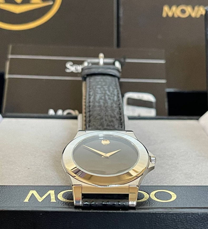 IMG_9081 Movado Mens watch Unisex Quartz Steel Ref.84-A2-878.2 S n. 1836594 Replica 7