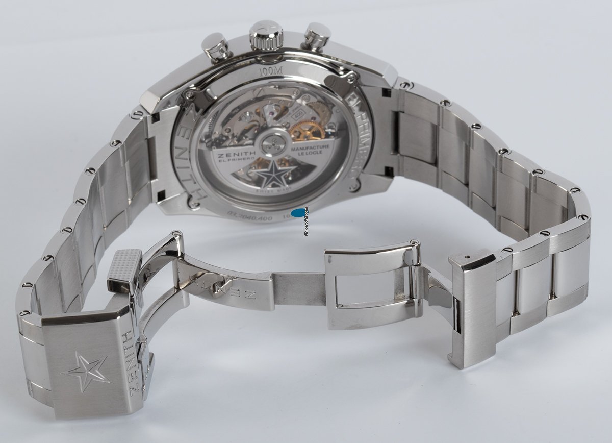 IMG_9081 Zenith El Primero 36000 VpH Mens watch Unisex Automatic Steel 03.2040.400 04.M2040 Replica 7