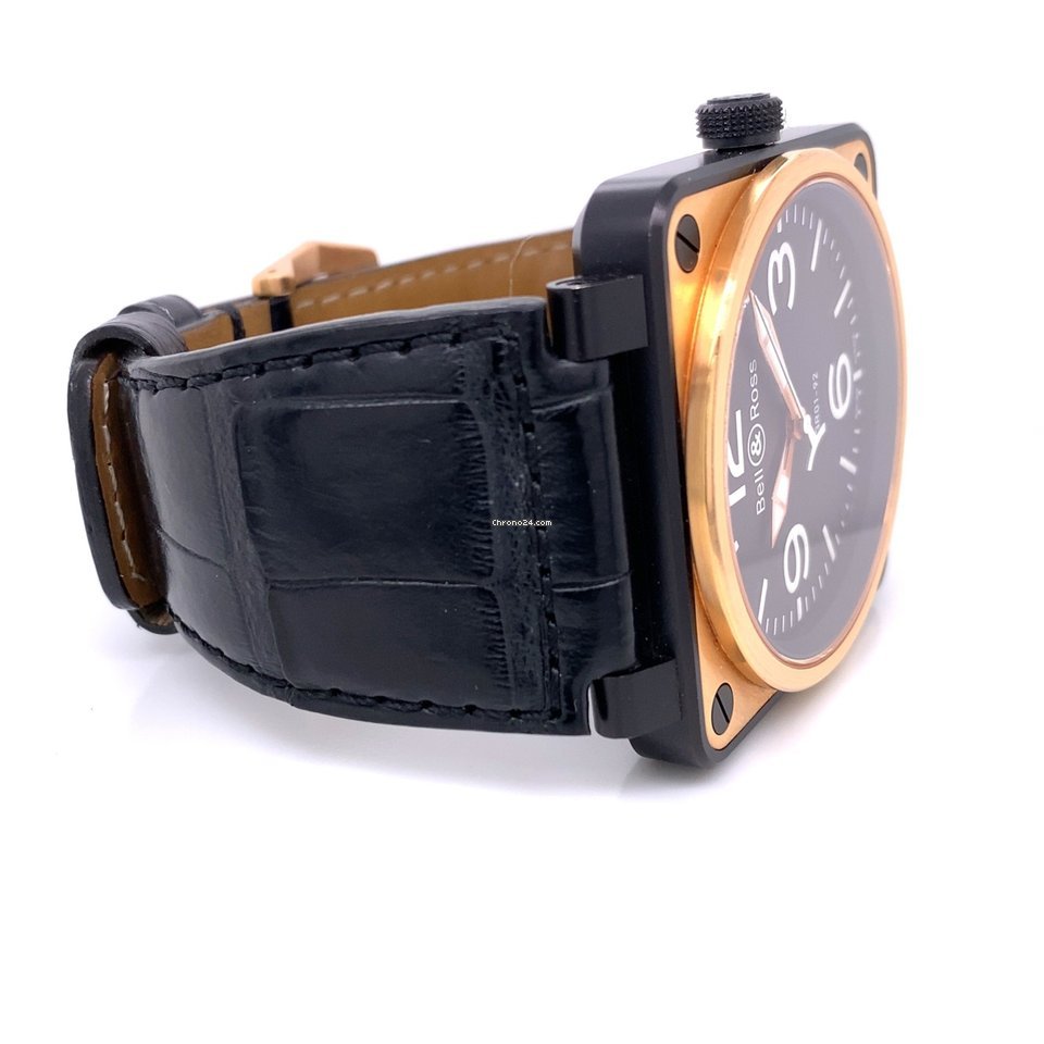 IMG_9081 Bell & Ross BR 01-92 Mens watch Unisex Automatic Rose gold BR 01-92 Replica 7