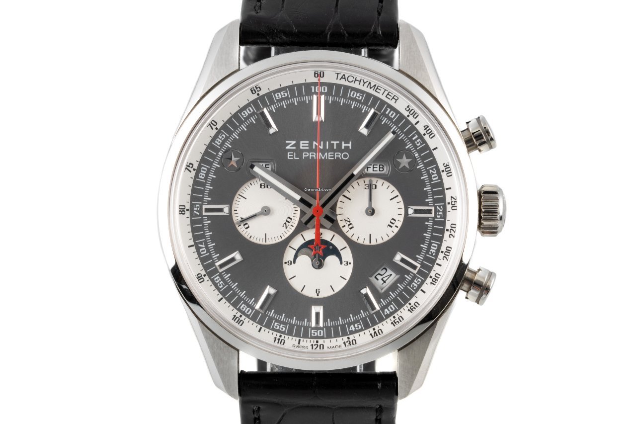 IMG_9081 Zenith El Primero Mens watch Unisex Automatic Steel 03.2092.410 91.C496 Replica 7