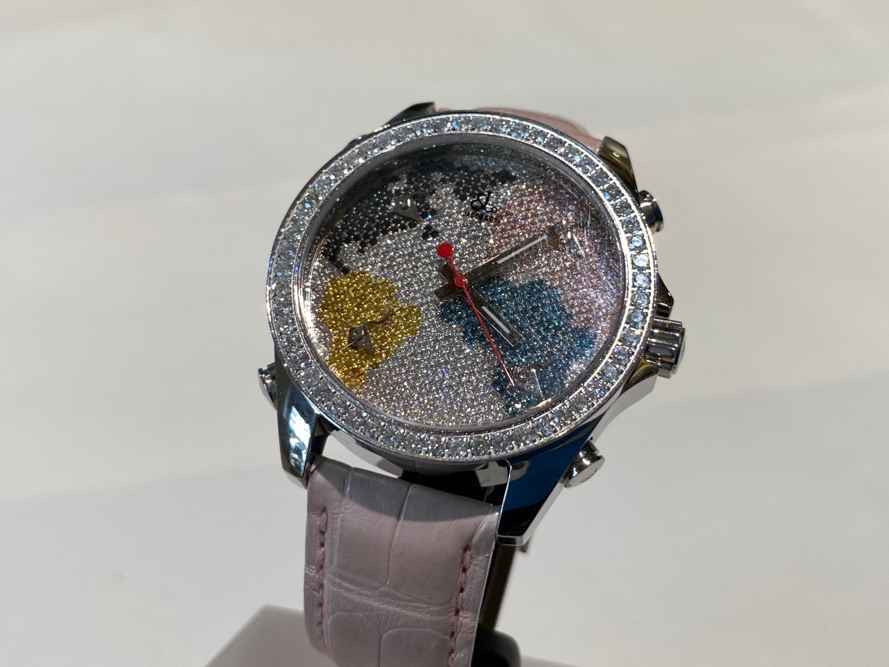 Jacob & Co. Five Time Zone Womens watch Quartz Steel jacob Replica 7