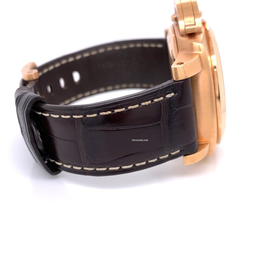 IMG_9081 Panerai Luminor Marina 1950 3 Days Automatic Mens watch Unisex Automatic Rose gold PAM 00393 Replica 7