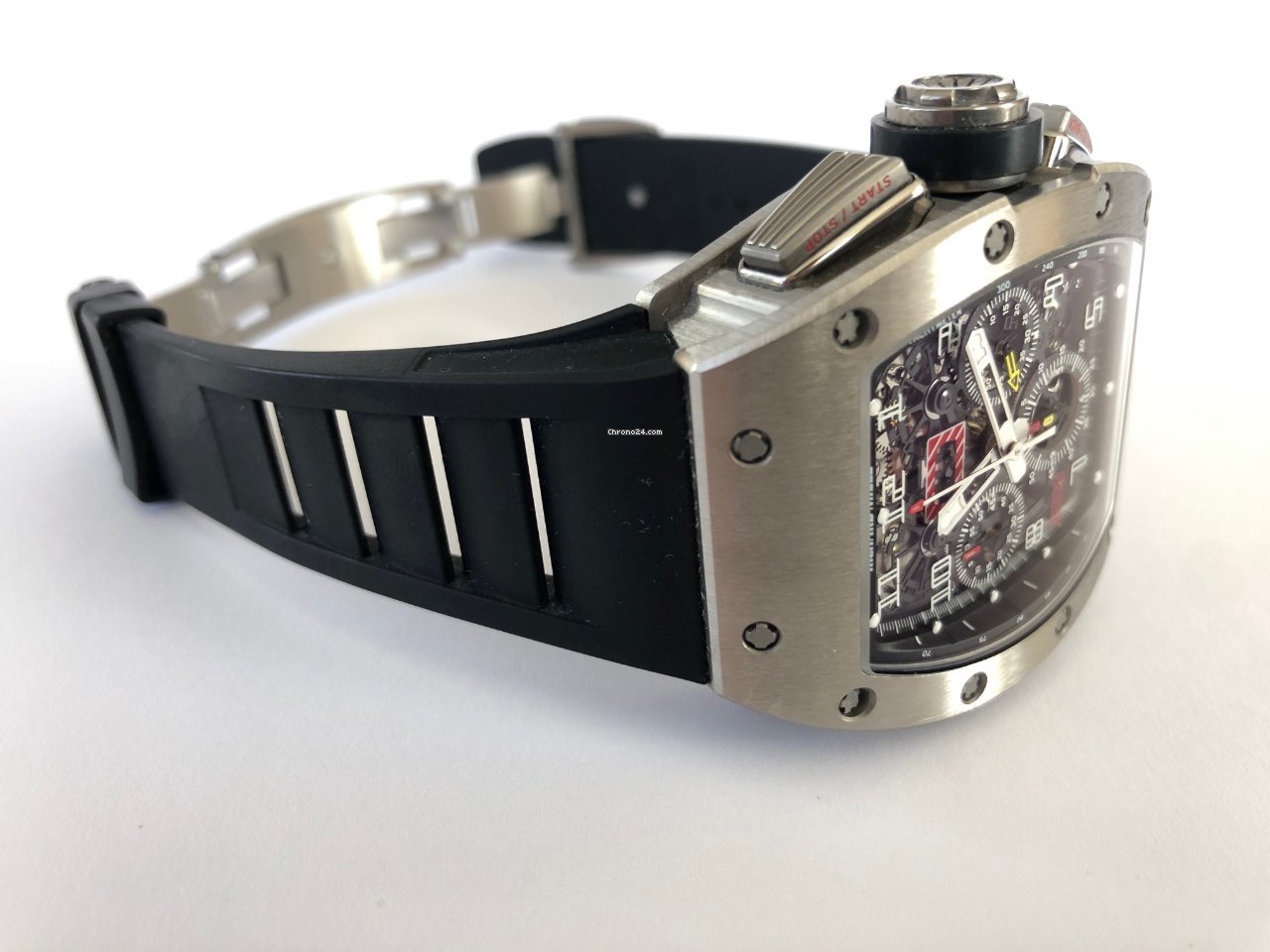 Richard Mille RM 011 Mens watch Unisex Automatic Titanium RM11 Chronograph Replica 7