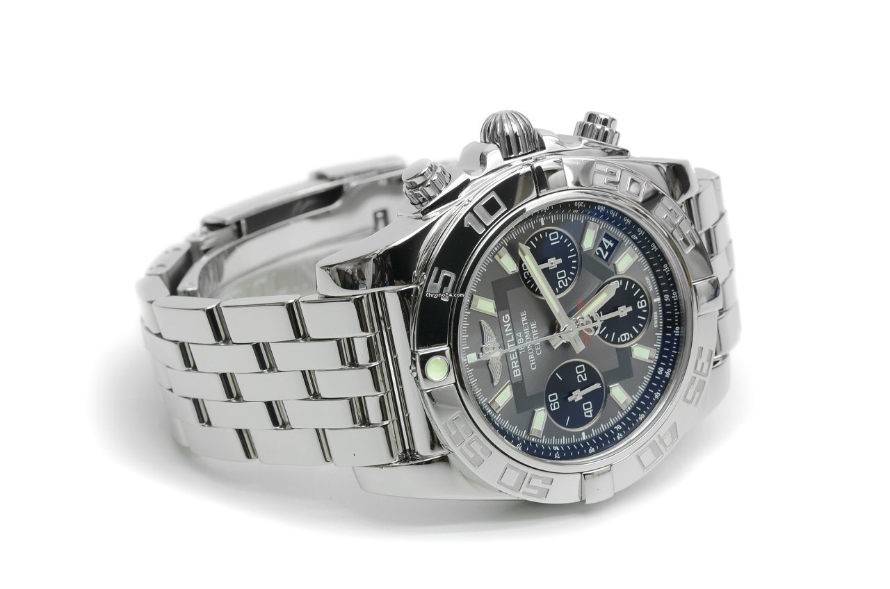 Breitling Chronomat 41 Mens watch Unisex Automatic Steel AB014012 F554 Replica 7