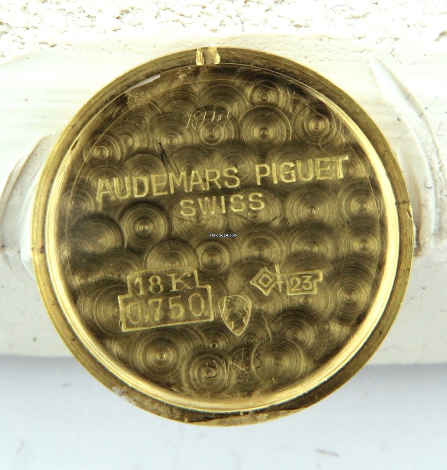 Audemars Piguet Womens watch Manual winding Yellow gold 8136BA Replica 7