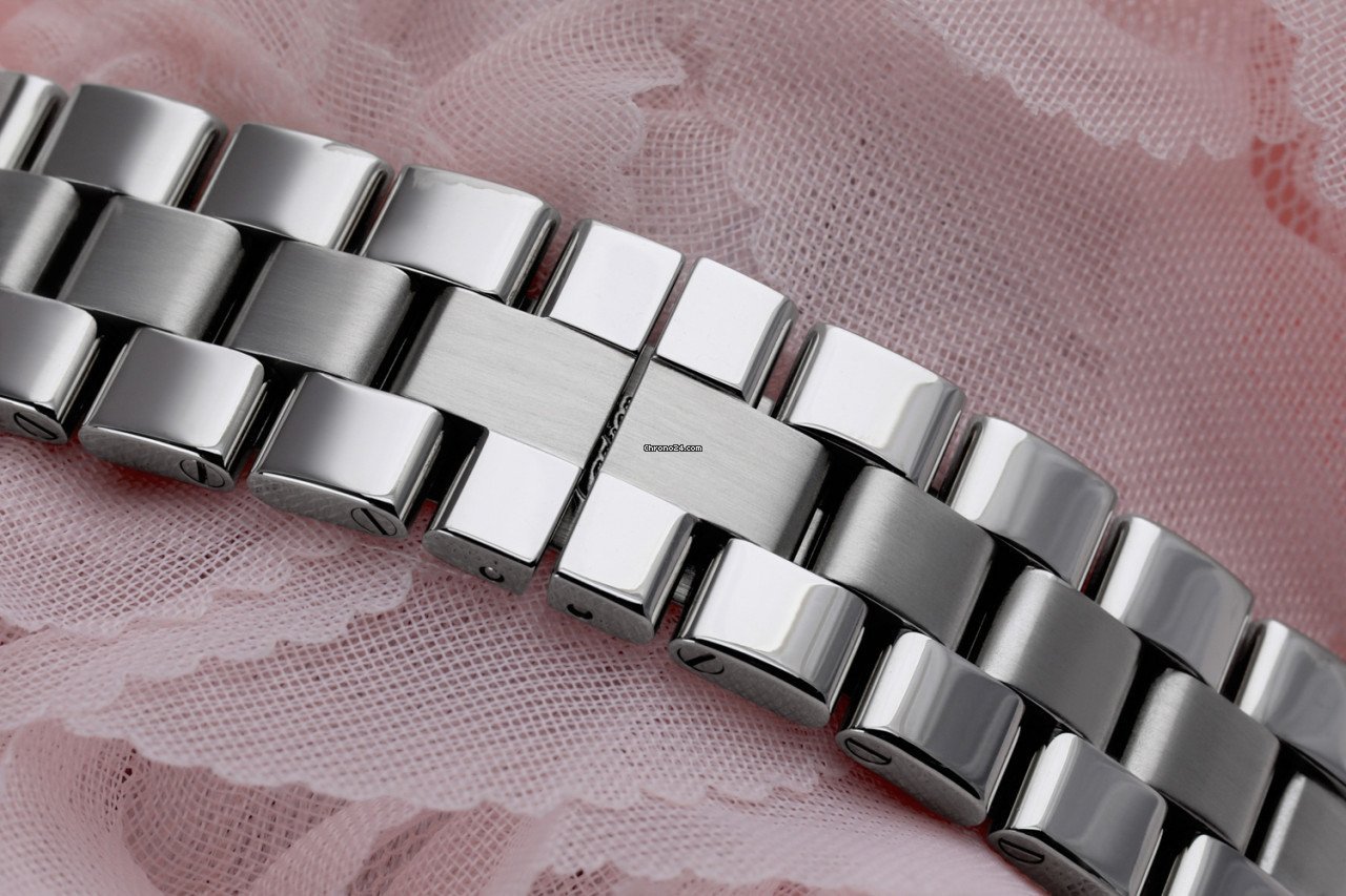IMG_9081 Cartier Roadster Womens watch Quartz Steel W62016V3 Replica 7