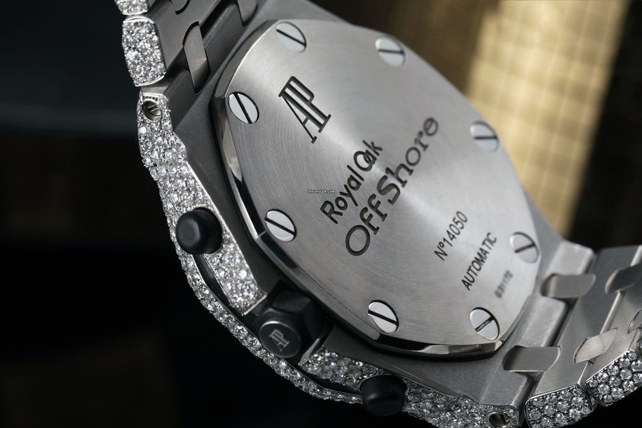 IMG_9081 Audemars Piguet Royal Oak Offshore Chronograph Mens watch Unisex Automatic Steel 25721ST.OO.1000ST.09 Replica 7