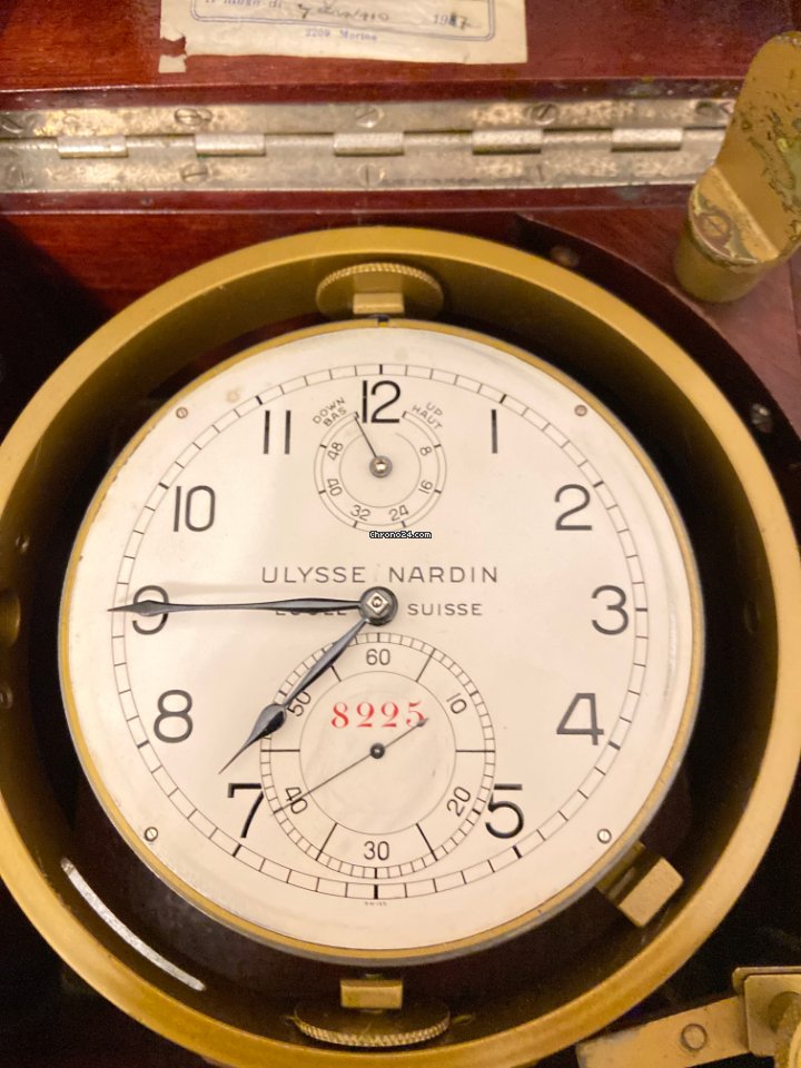IMG_9081 Ulysse Nardin Marine Mens watch Unisex Manual winding 8225 Replica 7