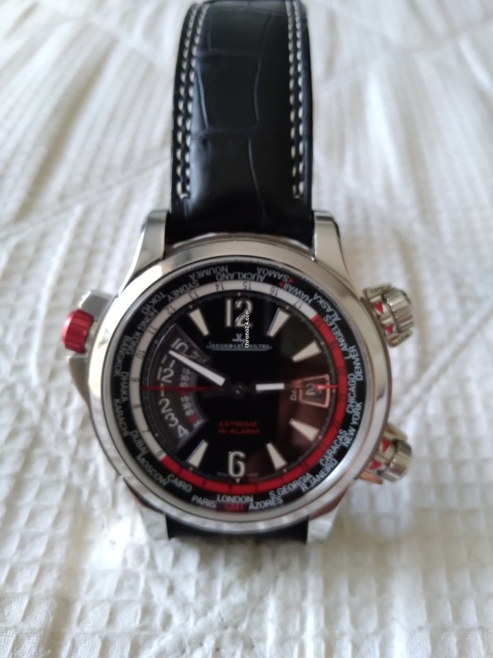 Jaeger-LeCoultre Master Compressor Extreme W-Alarm Mens watch Unisex Automatic Steel 1508420 Replica 7