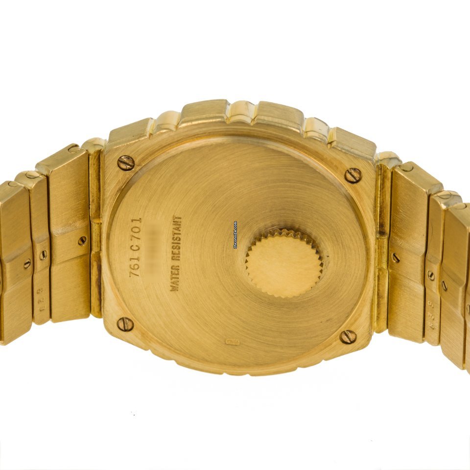 IMG_9081 Piaget Polo Womens watch Quartz Yellow gold 761C701 Replica 7