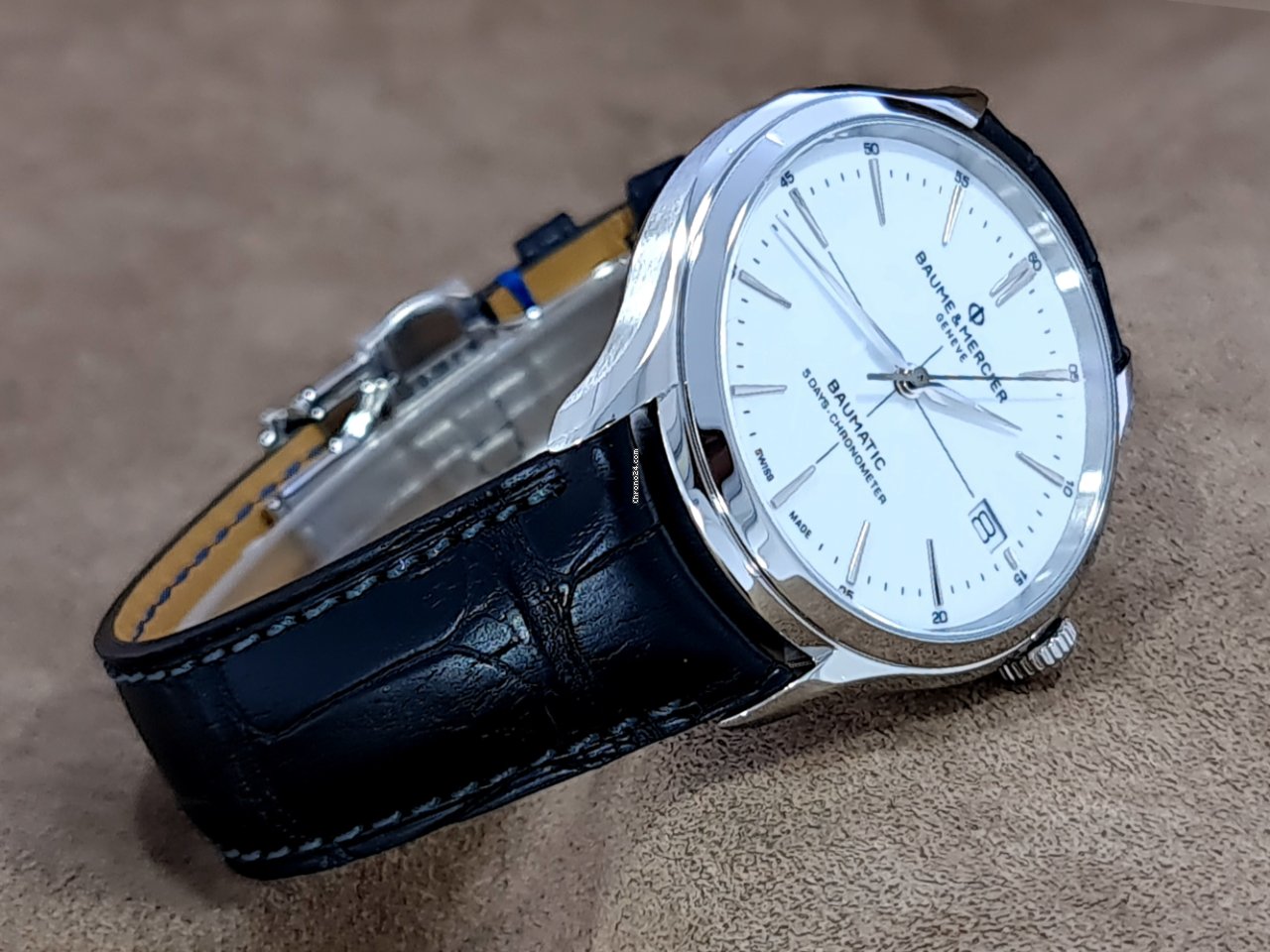 Baume & Mercier Clifton Mens watch Unisex Automatic Steel M0A10518 Replica 7