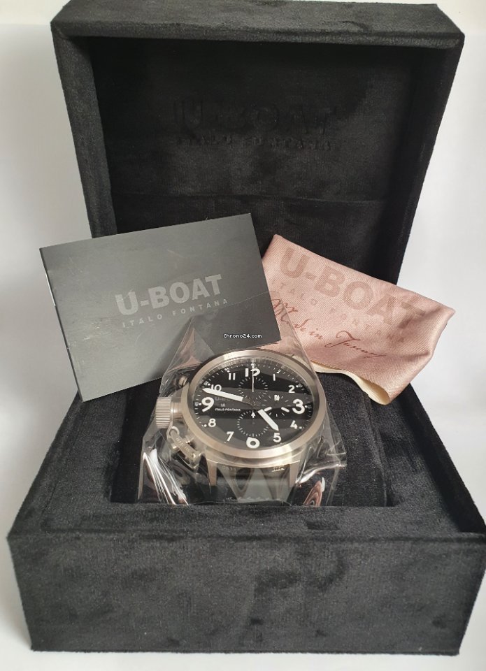 IMG_9081 U-Boat Flightdeck Mens watch Unisex Steel 6117 Replica 7