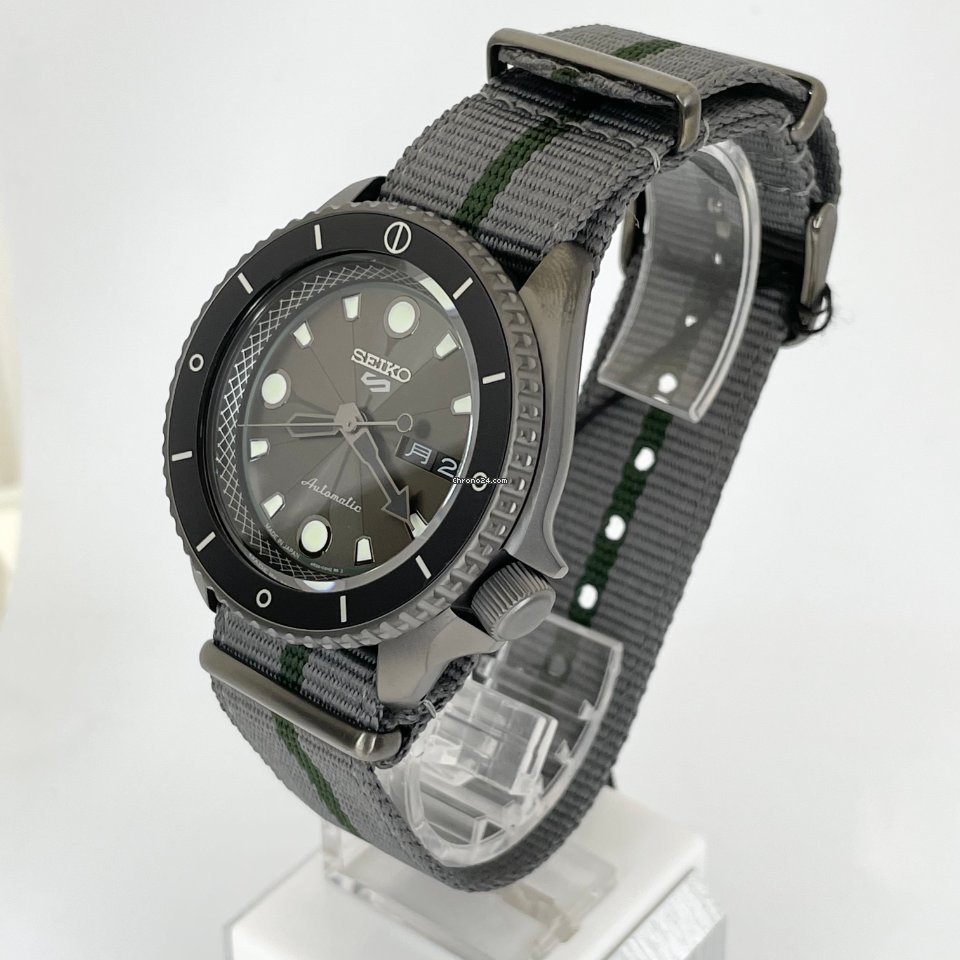 Seiko 5 Sports Mens watch Unisex Automatic Steel SBSA097 Replica 7