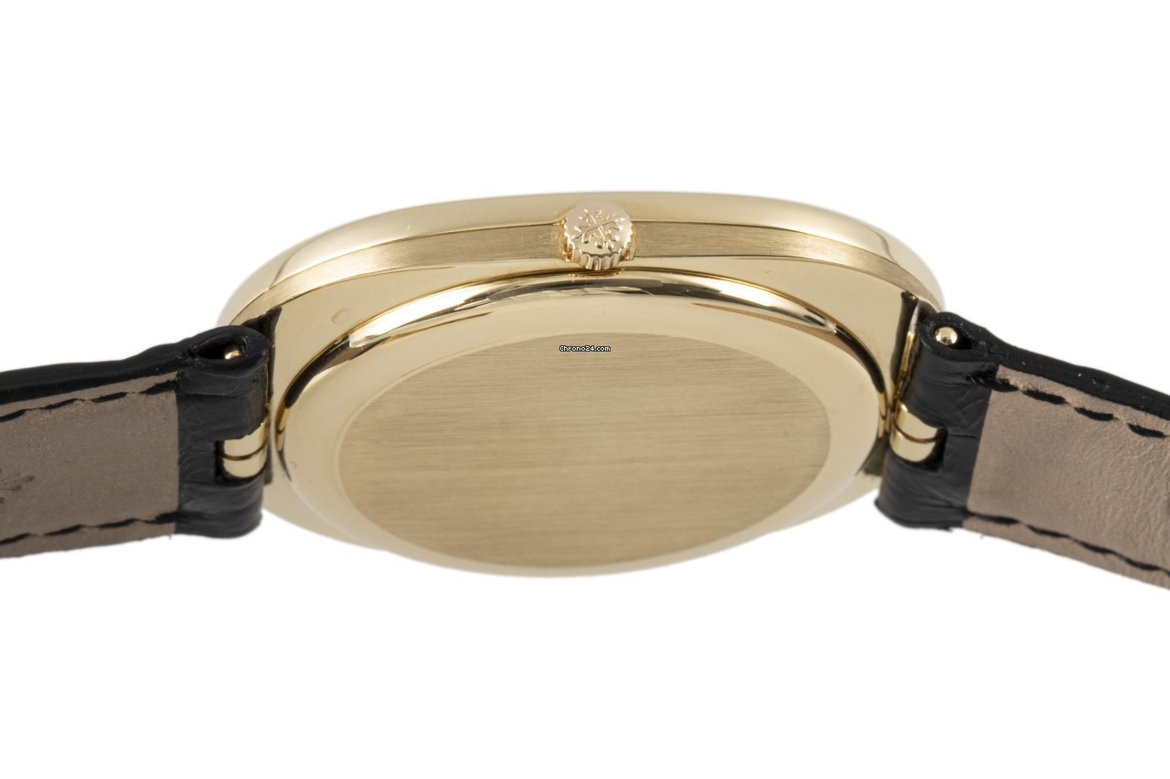 IMG_9081 Patek Philippe Golden Ellipse Mens watch Unisex Automatic Yellow gold 3605 1 Replica 7