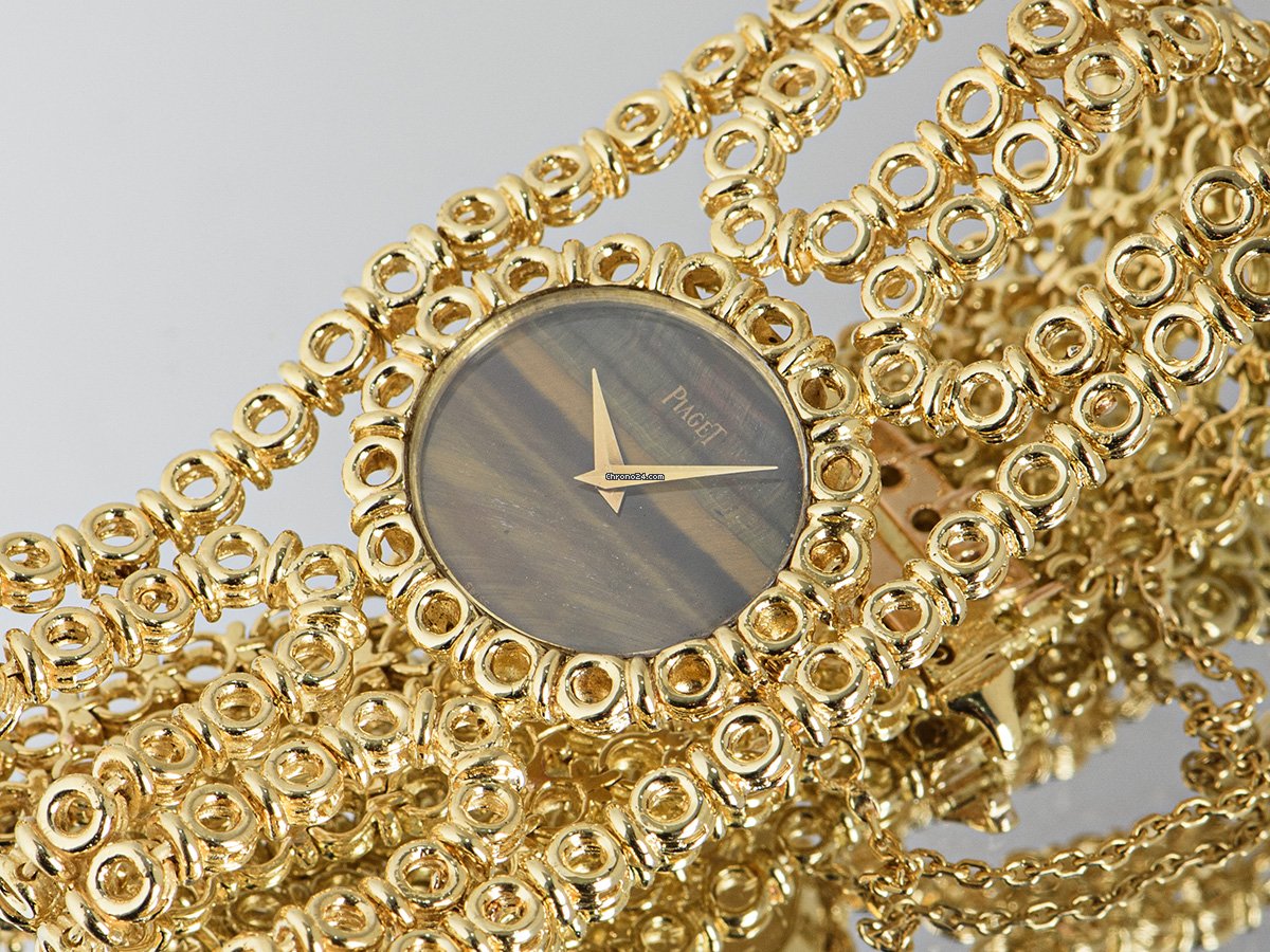 IMG_9081 Piaget Womens watch Manual winding Yellow gold 9801 V2 6 Replica 7